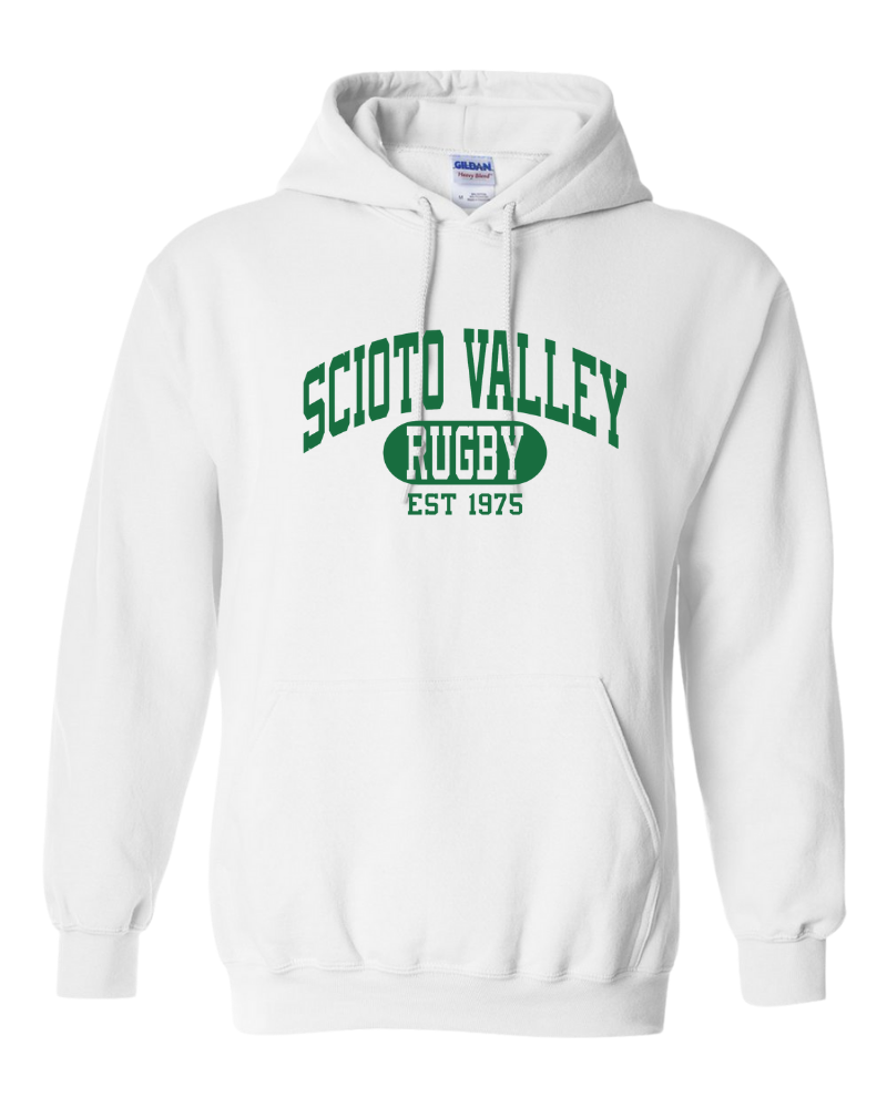 Columbus Rugby - Gildan® - Heavy Blend™ Hooded Sweatshirt - 18500 - Scioto Valley 1975