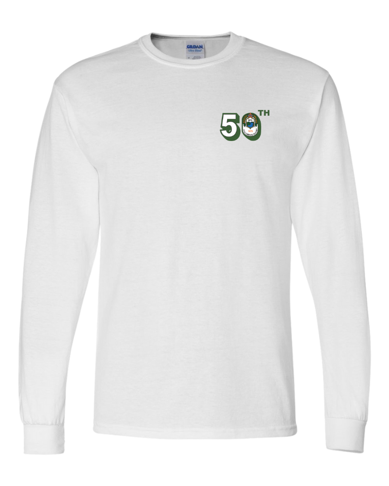 Columbus Rugby - Gildan® DryBlend® 50 Cotton/50 Poly Long Sleeve T-Shirt - 8400 - 50th