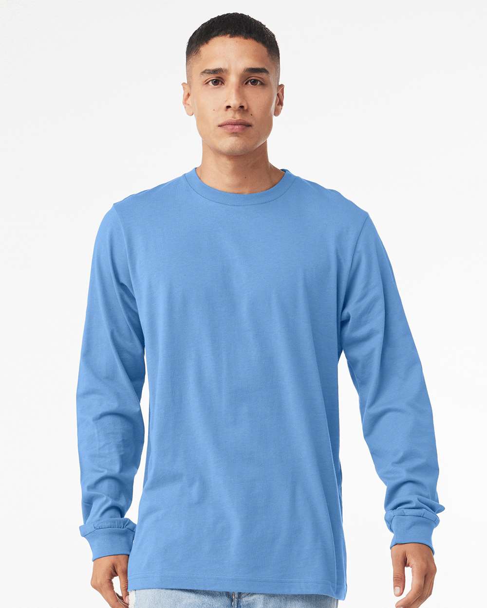 BELLA + CANVAS - Unisex Heather CVC Long Sleeve Tee - 3501CVC