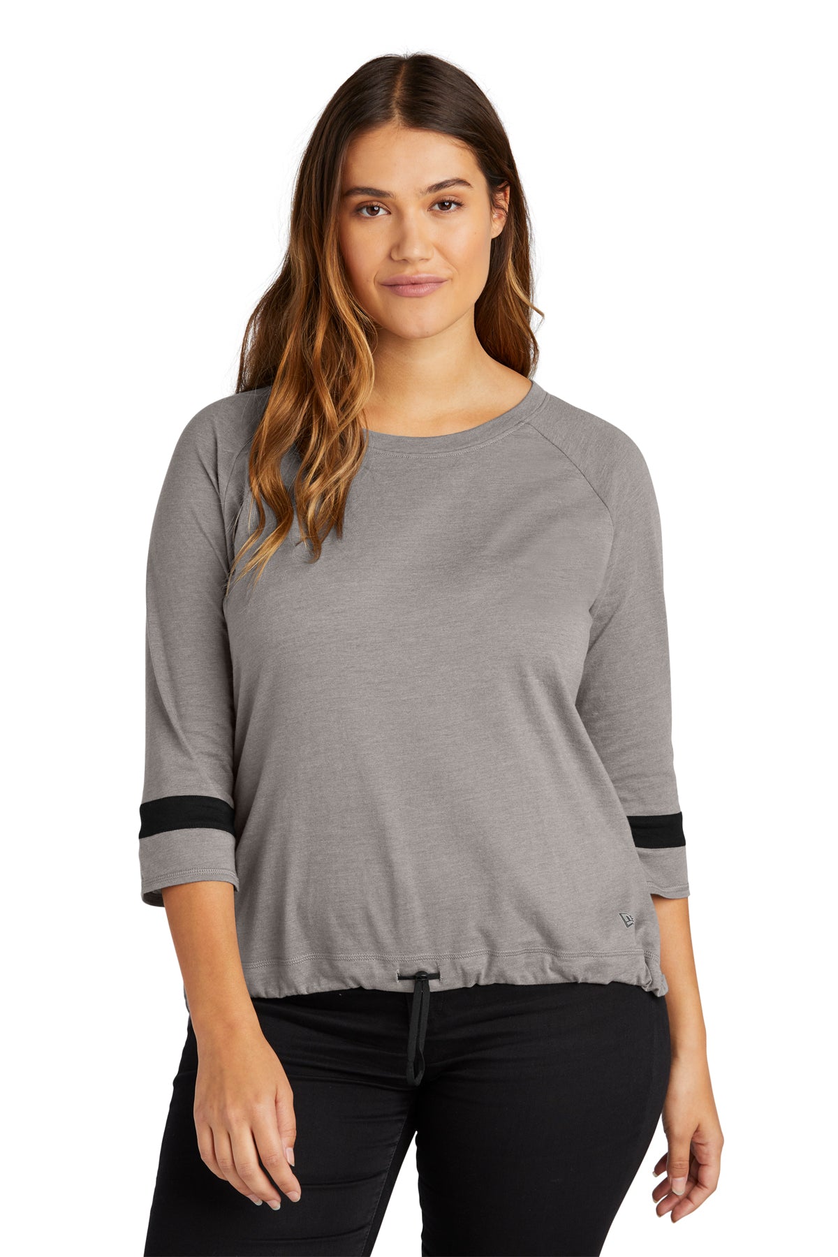 New Era® - Ladies Tri-Blend 3/4-Sleeve Tee - LNEA136