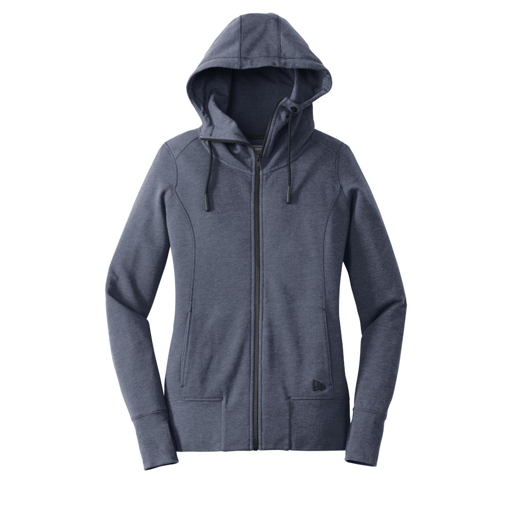 New Era® - Ladies Tri-Blend Fleece Full-Zip Hoodie - LNEA511