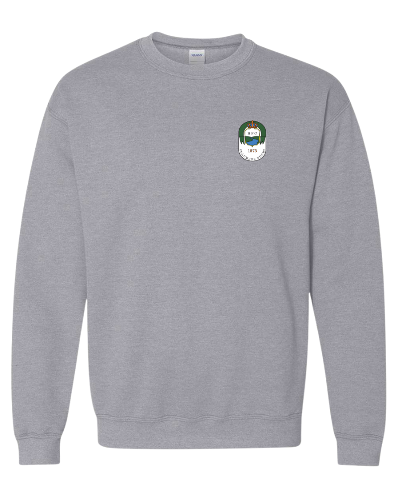 Columbus Rugby - Gildan® - Heavy Blend™ Crewneck Sweatshirt - 18000 - Crest