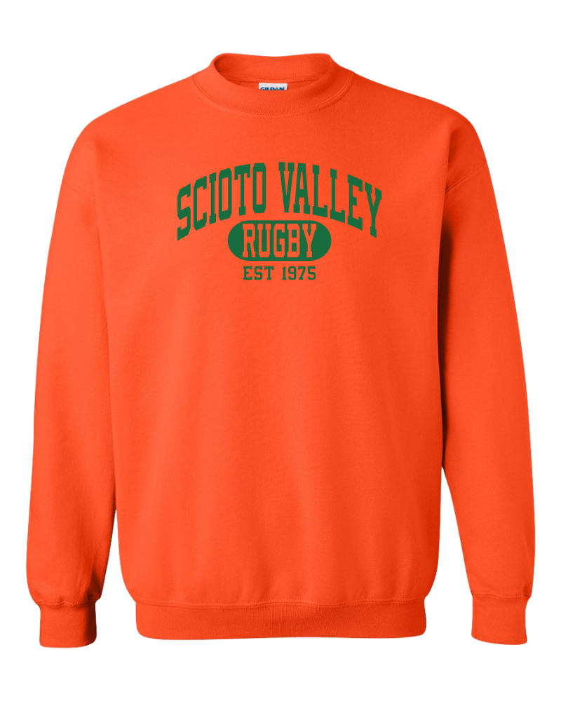 Columbus Rugby - Gildan® - Heavy Blend™ Crewneck Sweatshirt - 18000 - Scioto Valley 1975