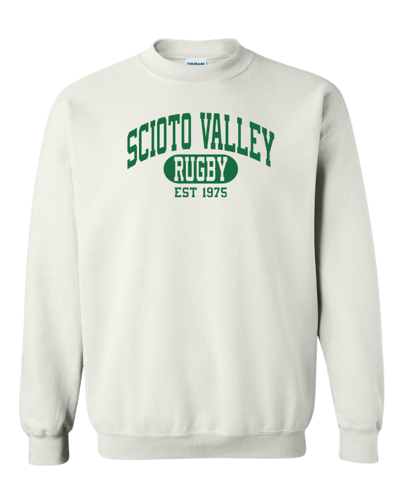 Columbus Rugby - Gildan® - Heavy Blend™ Crewneck Sweatshirt - 18000 - Scioto Valley 1975