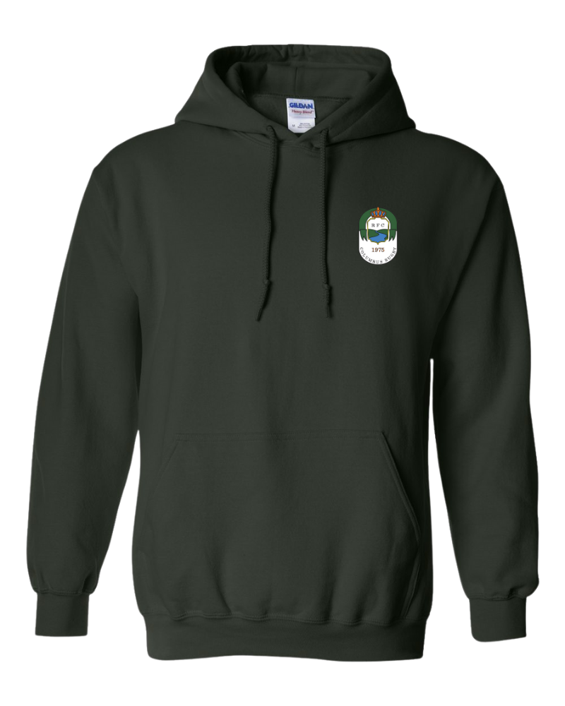 Columbus Rugby - Gildan® - Heavy Blend™ Hooded Sweatshirt - 18500 - Crest