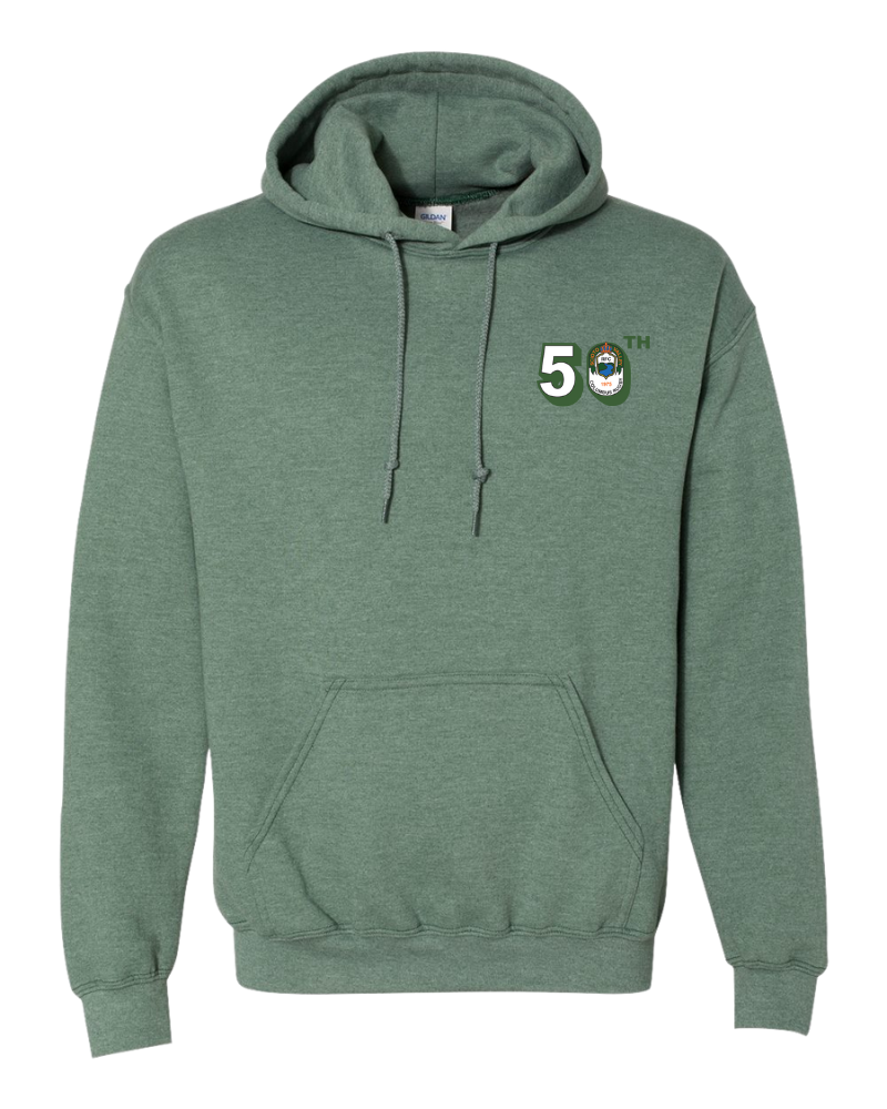 Columbus Rugby - Gildan® - Heavy Blend™ Hooded Sweatshirt - 18500 - 50th