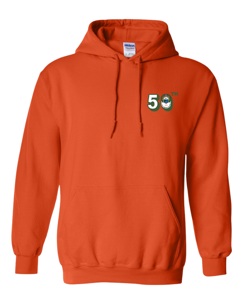 Columbus Rugby - Gildan® - Heavy Blend™ Hooded Sweatshirt - 18500 - 50th