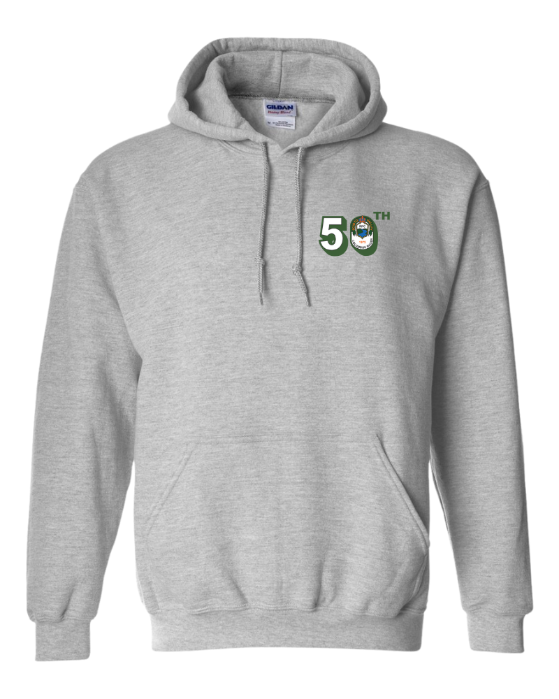Columbus Rugby - Gildan® - Heavy Blend™ Hooded Sweatshirt - 18500 - 50th