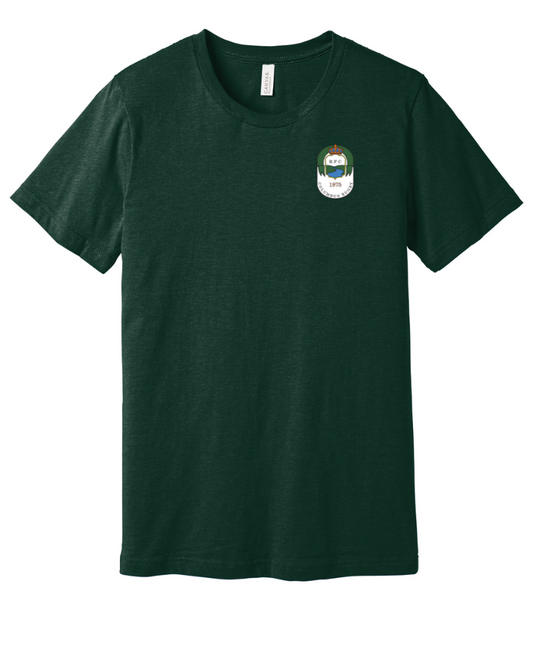 Columbus Rugby - BELLA+CANVAS® - Unisex Heather CVC Short Sleeve Tee - 3001CVC - Crest