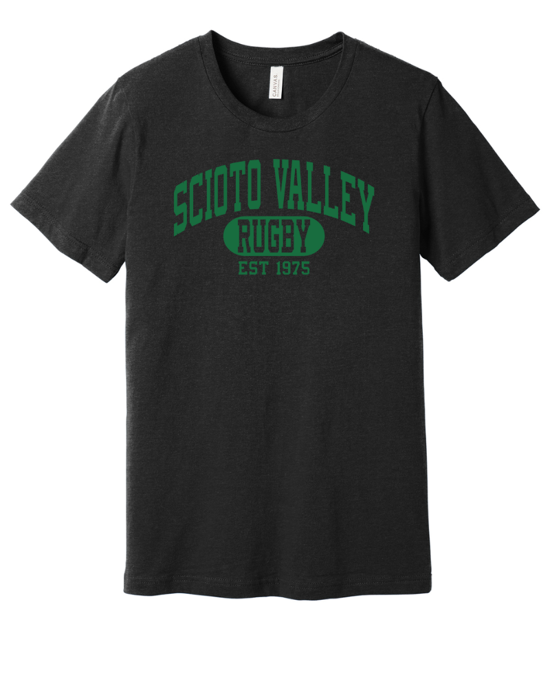 Columbus Rugby - BELLA+CANVAS® - Unisex Heather CVC Short Sleeve Tee - 3001CVC - Scioto Valley 1975