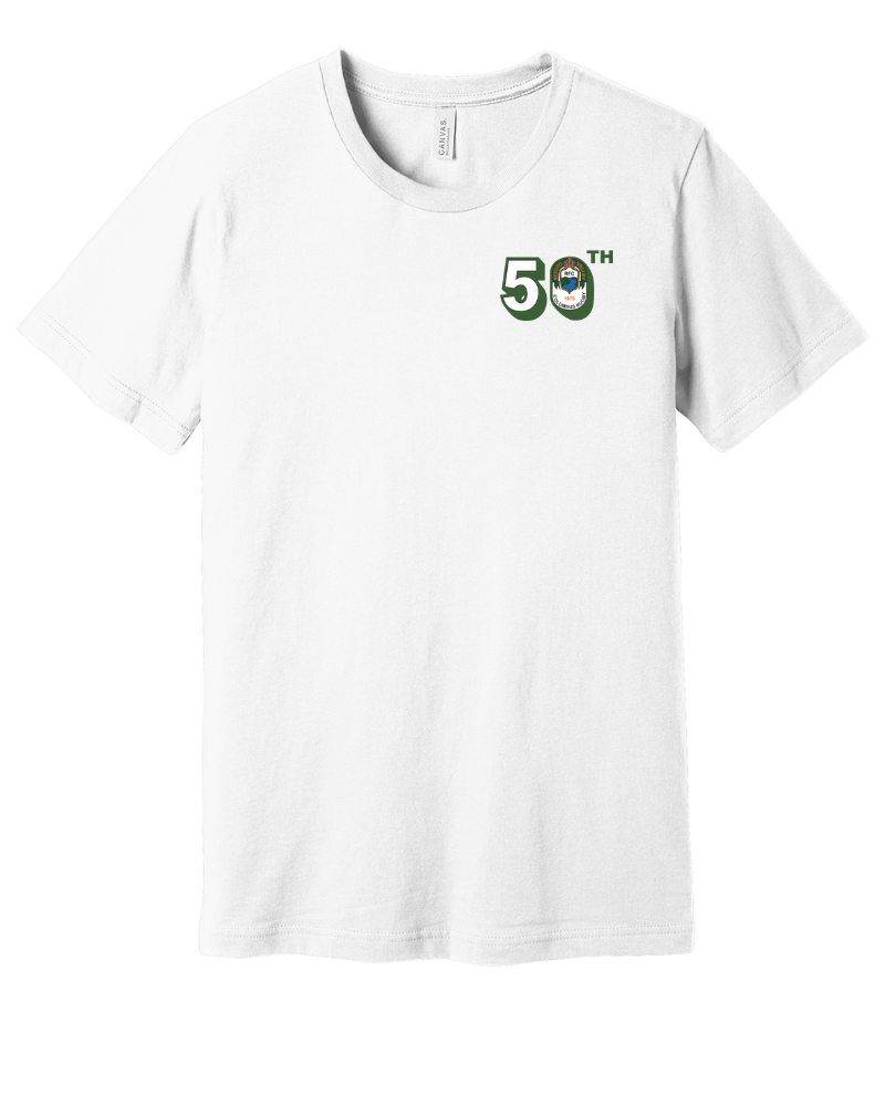 Columbus Rugby - BELLA+CANVAS® - Unisex Heather CVC Short Sleeve Tee - 3001CVC - 50th