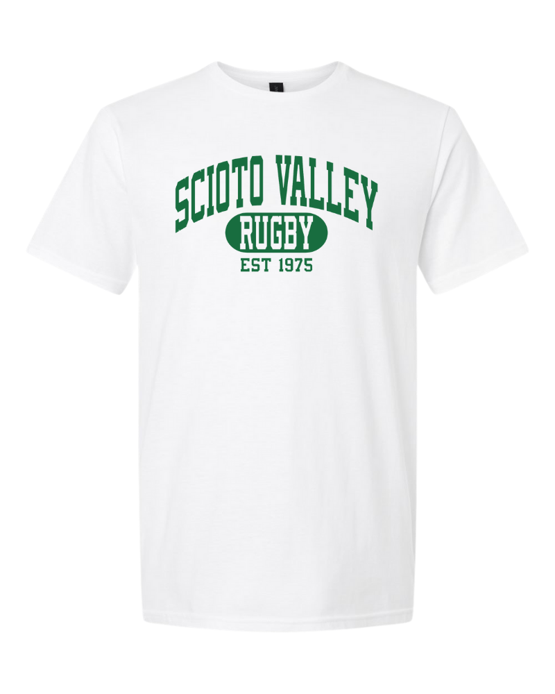 Columbus Rugby - Gildan® - Softstyle® T-Shirt - 64000 - Scioto Valley 1975