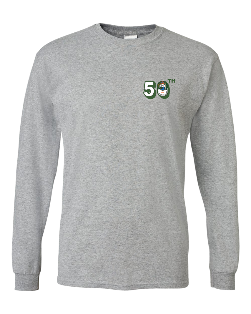 Columbus Rugby - Gildan® DryBlend® 50 Cotton/50 Poly Long Sleeve T-Shirt - 8400 - 50th