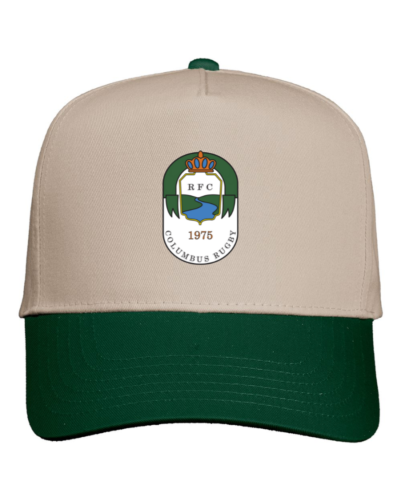 Columbus Rugby - Five-Panel Twill Cap - 8869 - Crest