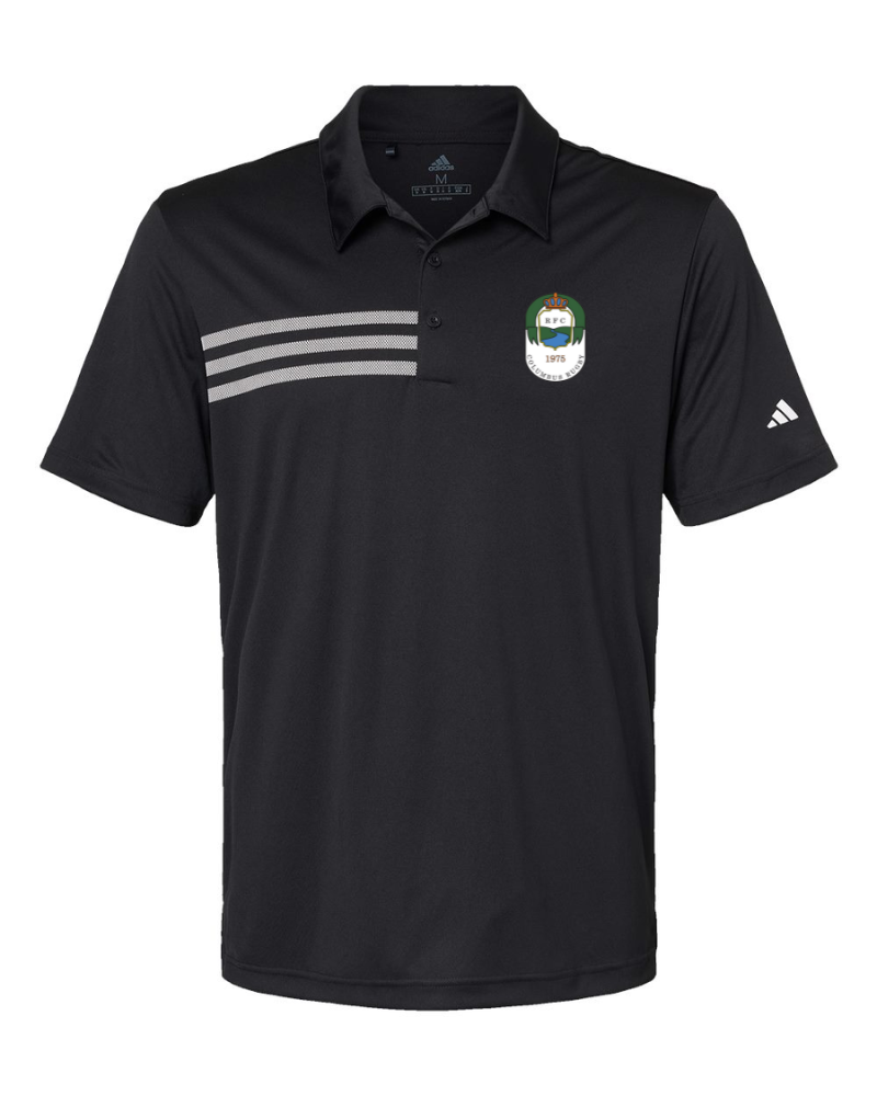 Columbus Rugby - Adidas - Men's 3-Stripe Chest Polo - A324 - Crest