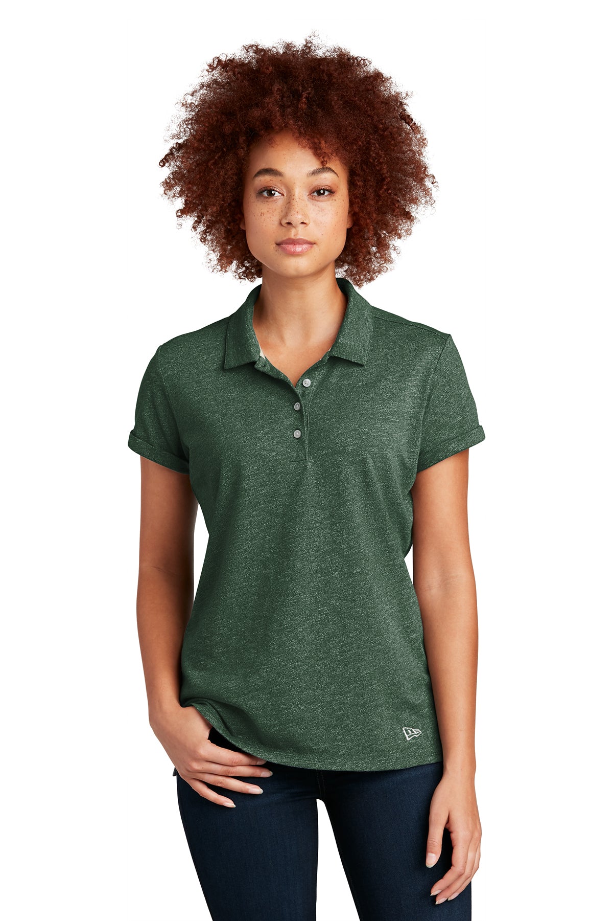 New Era® - Ladies Slub Twist Polo - LNEA301