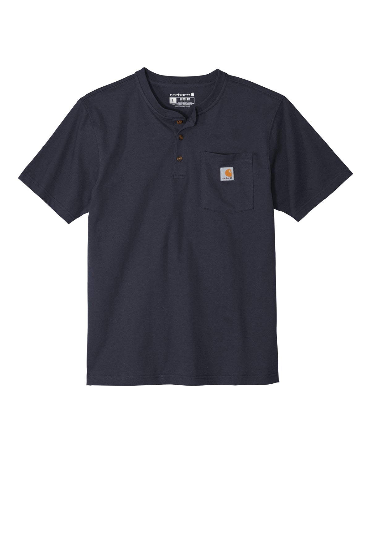 Carhartt® - Short Sleeve Henley T-Shirt - CTK84