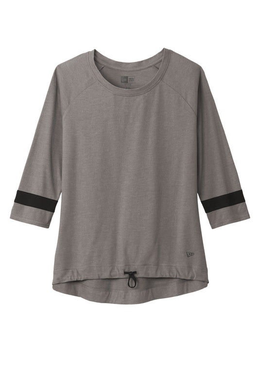 New Era® - Ladies Tri-Blend 3/4-Sleeve Tee - LNEA136