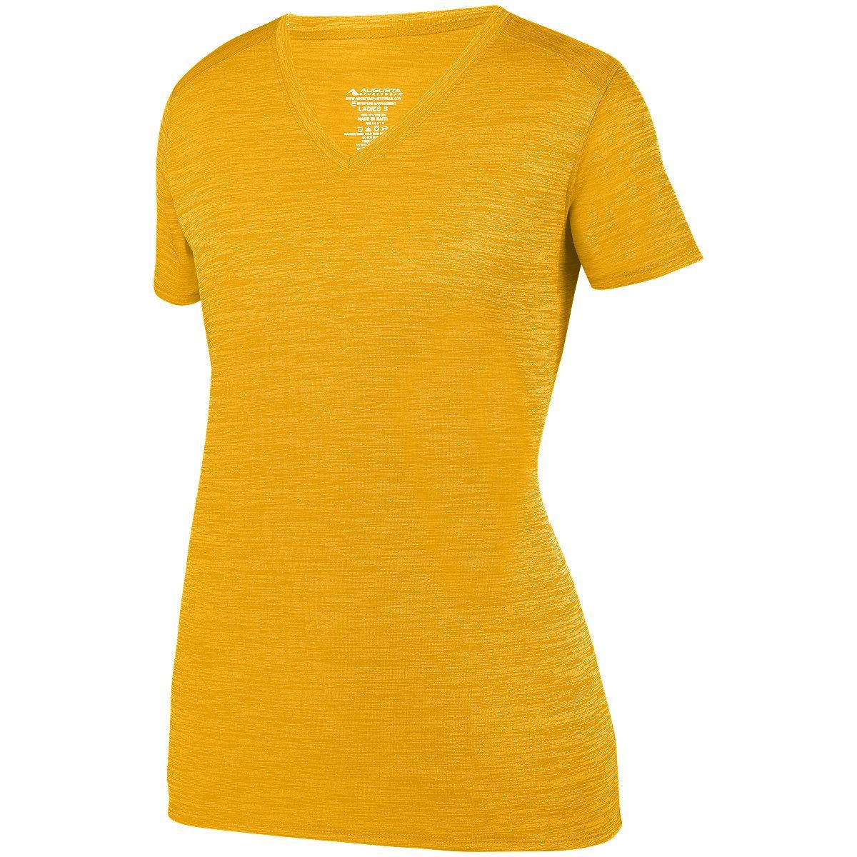 AUGUSTA SPORTSWEAR - LADIES SHADOW TONAL HEATHER TRAINING TEE