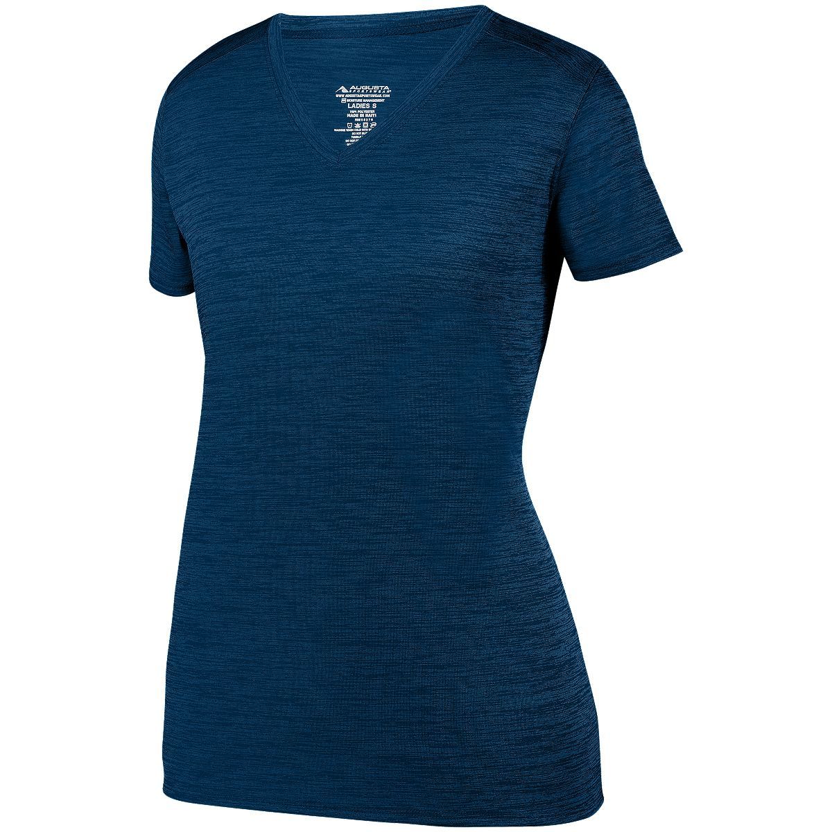 AUGUSTA SPORTSWEAR - LADIES SHADOW TONAL HEATHER TRAINING TEE