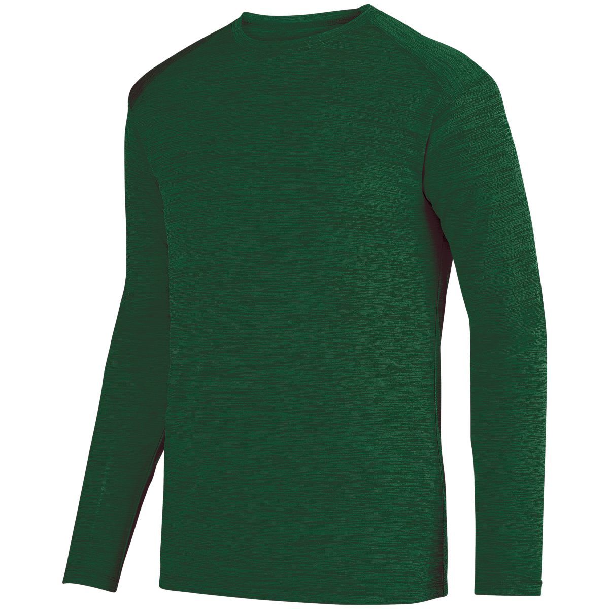 AUGUSTA SPORTSWEAR - SHADOW TONAL HEATHER LONG SLEEVE TEE