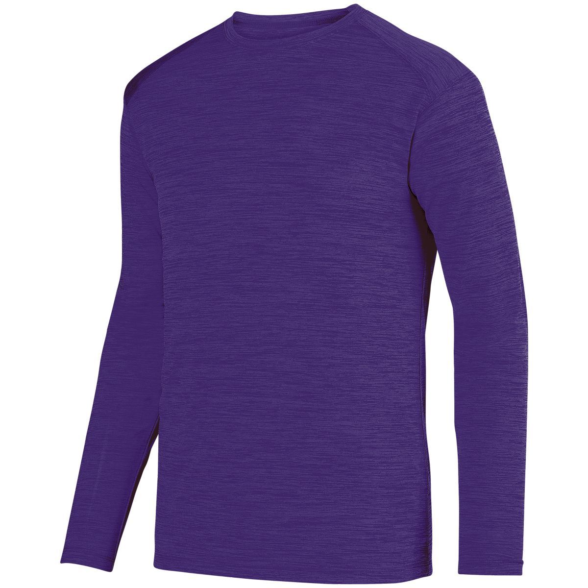 AUGUSTA SPORTSWEAR - SHADOW TONAL HEATHER LONG SLEEVE TEE