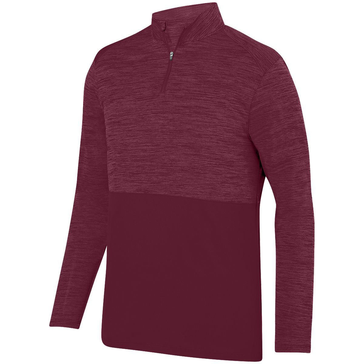 AUGUSTA SPORTSWEAR - SHADOW TONAL HEATHER 1/4 ZIP PULLOVER