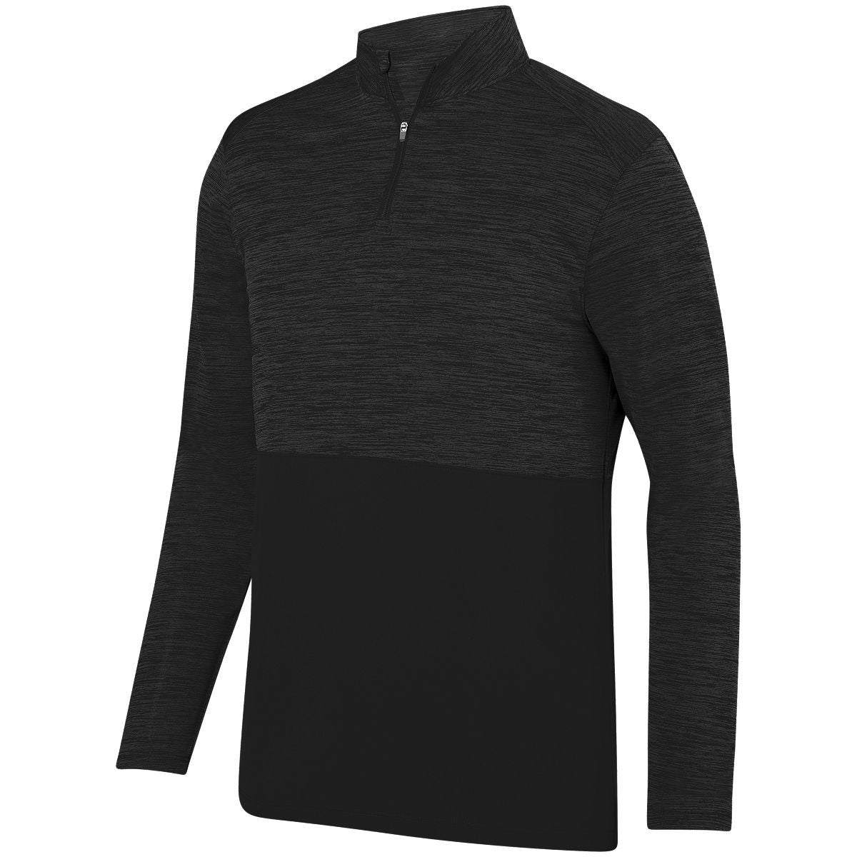 AUGUSTA SPORTSWEAR - SHADOW TONAL HEATHER 1/4 ZIP PULLOVER