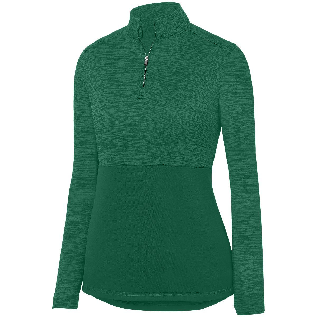 AUGUSTA SPORTSWEAR - LADIES SHADOW TONAL HEATHER 1/4 ZIP PULLOVER