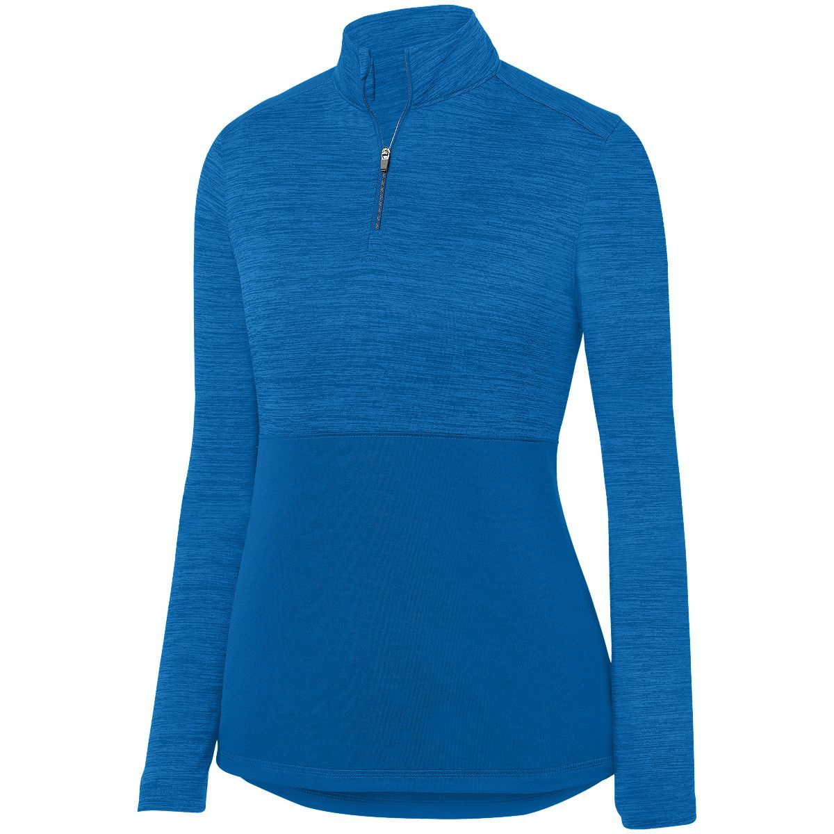 AUGUSTA SPORTSWEAR - LADIES SHADOW TONAL HEATHER 1/4 ZIP PULLOVER