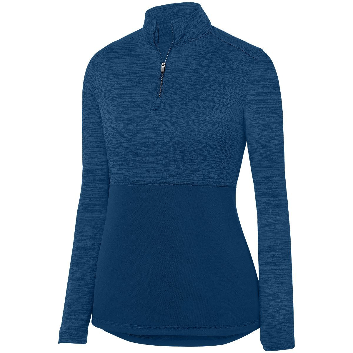 AUGUSTA SPORTSWEAR - LADIES SHADOW TONAL HEATHER 1/4 ZIP PULLOVER