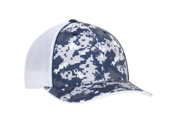 PACIFIC HEADWEAR - DIGI CAMO TRUCKER FLEXFIT® CAP - 408M