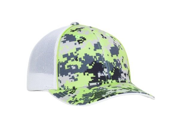 PACIFIC HEADWEAR - DIGI CAMO TRUCKER FLEXFIT® CAP - 408M