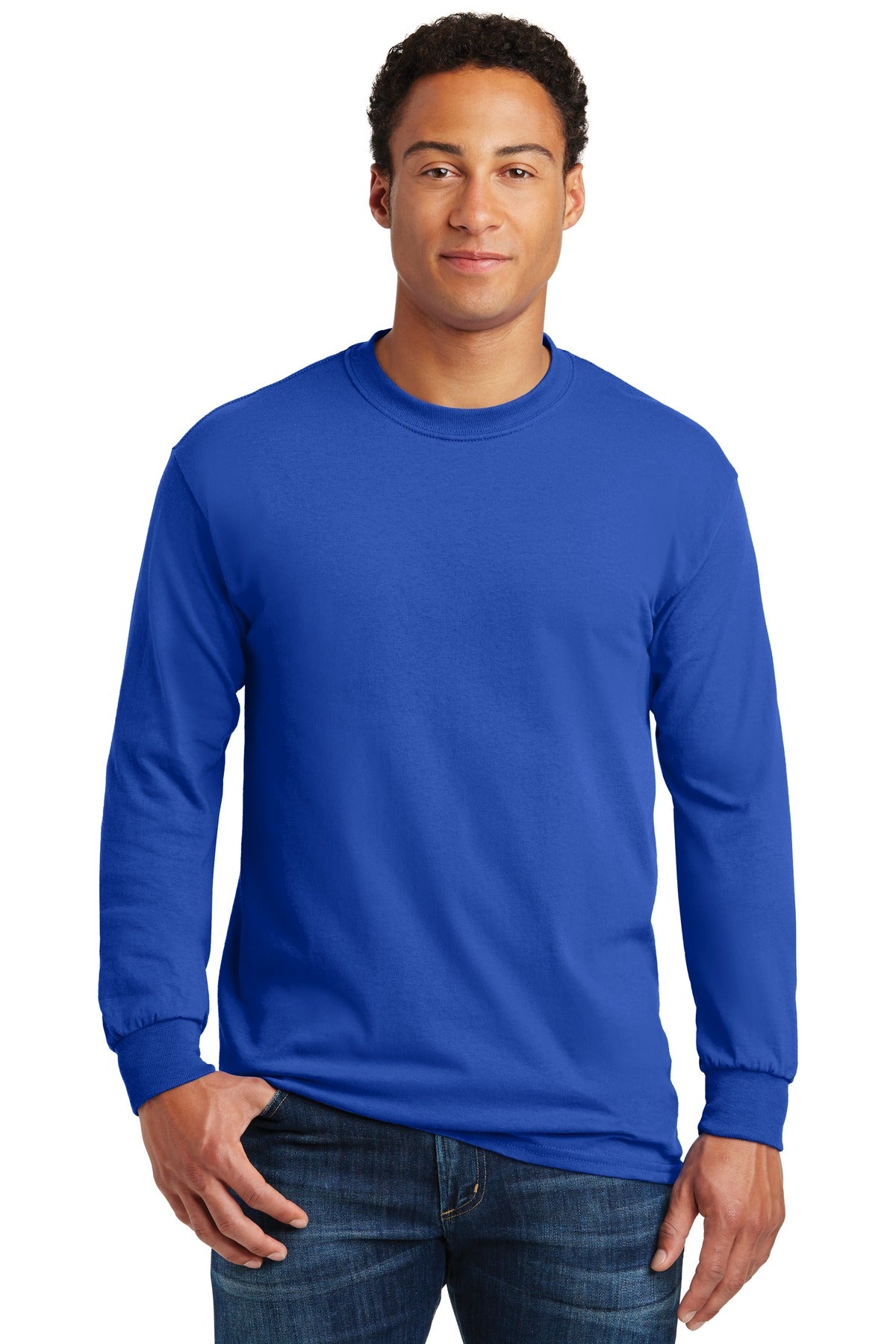 Gildan® - Heavy Cotton™ 100% Cotton Long Sleeve T-Shirt - 5400