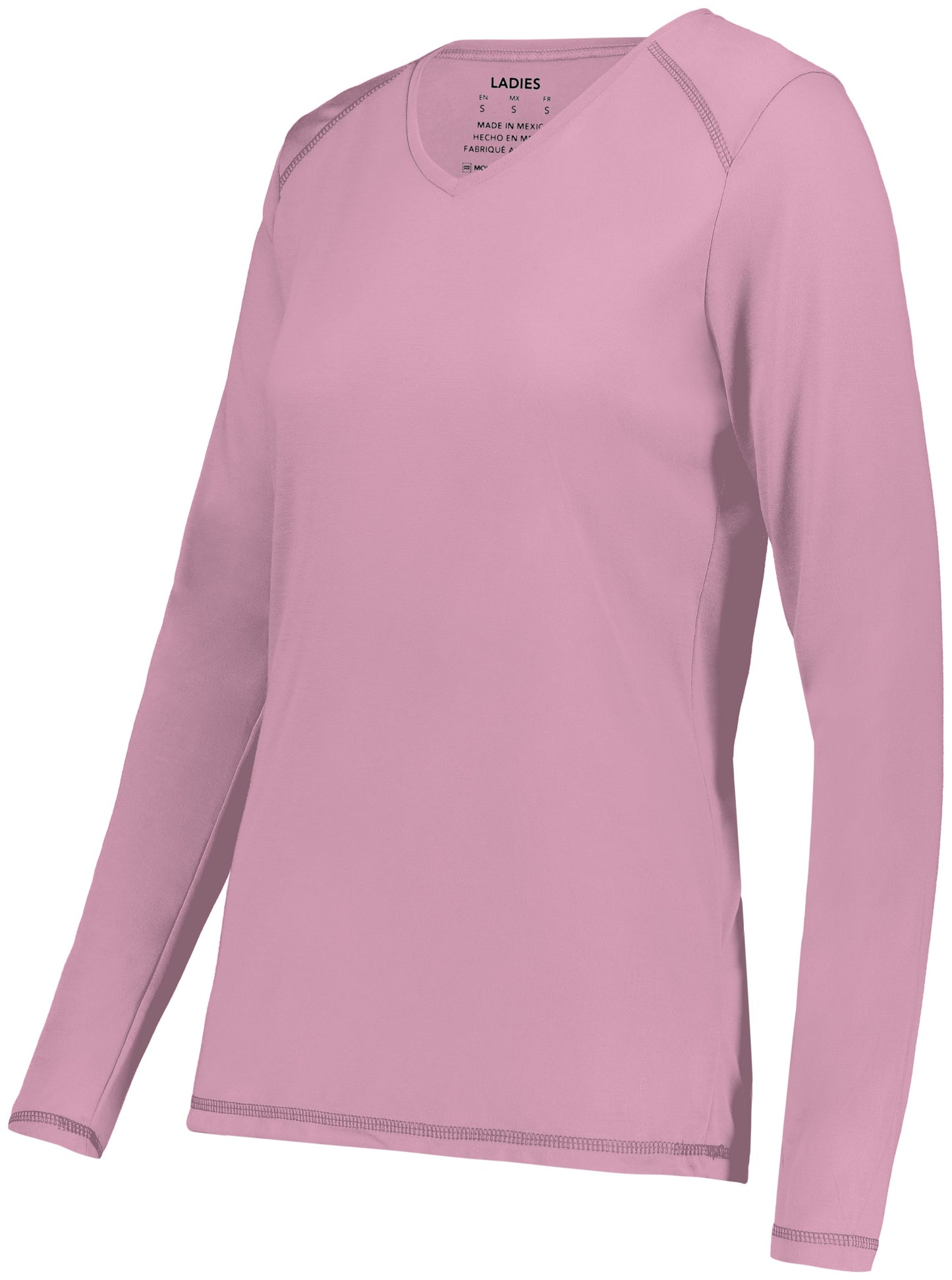 AUGUSTA SPORTSWEAR - LADIES SUPER SOFT-SPUN POLY LONG SLEEVE TEE