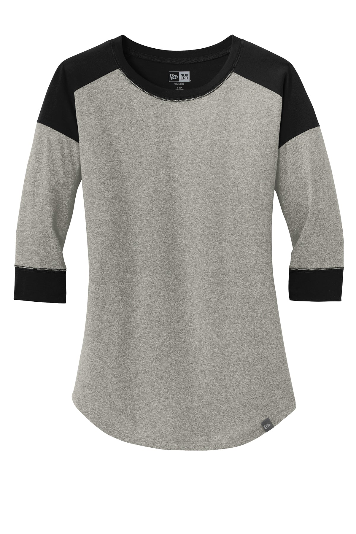 New Era® - Ladies Heritage Blend 3/4-Sleeve Baseball Raglan Tee - LNEA104
