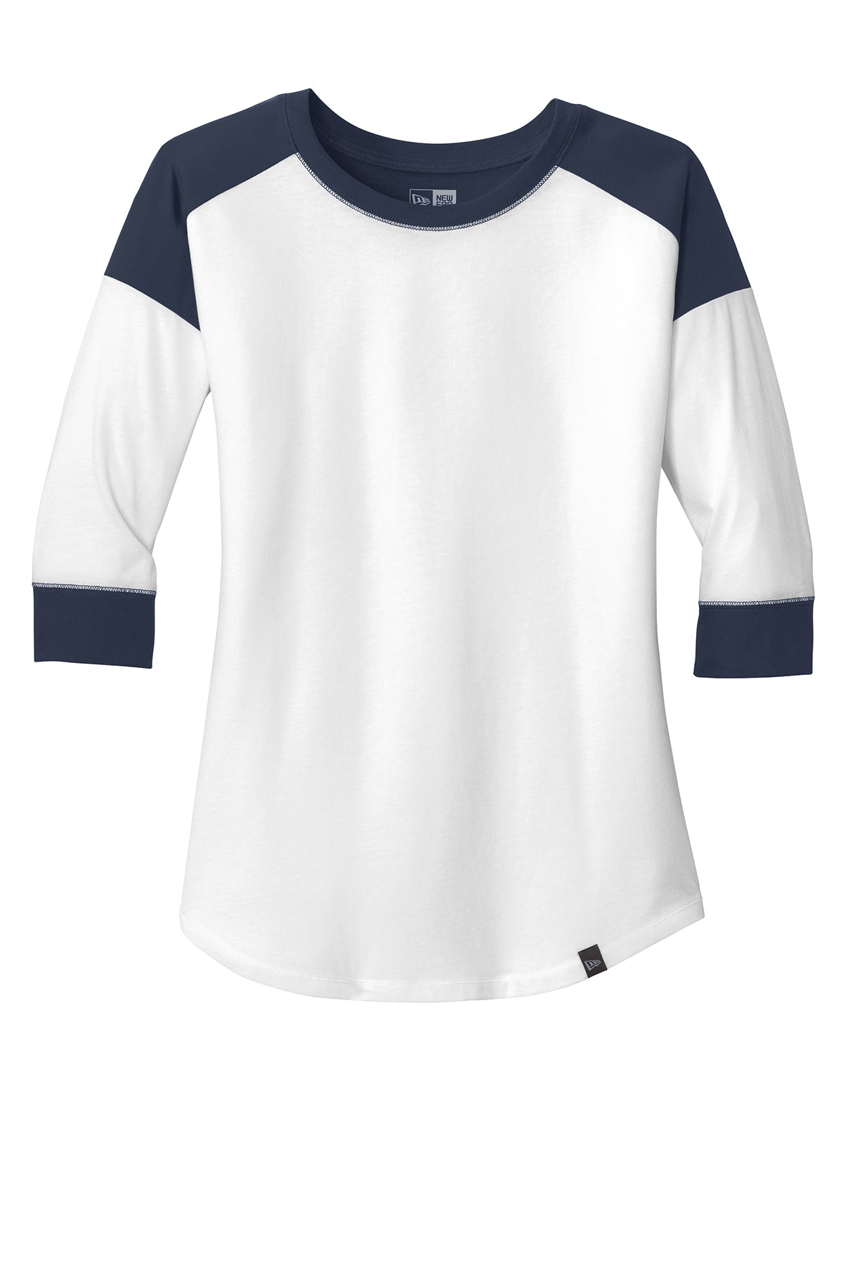 New Era® - Ladies Heritage Blend 3/4-Sleeve Baseball Raglan Tee - LNEA104
