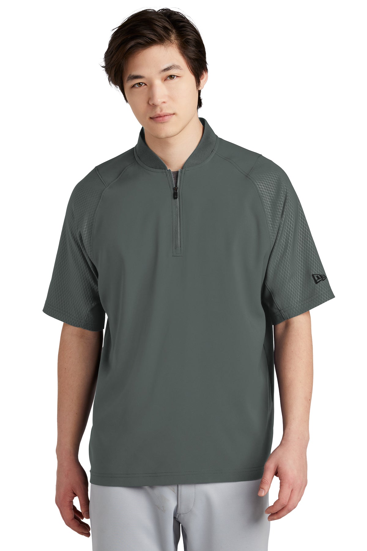 New Era® - Cage Short Sleeve 1/4-Zip Jacket - NEA600