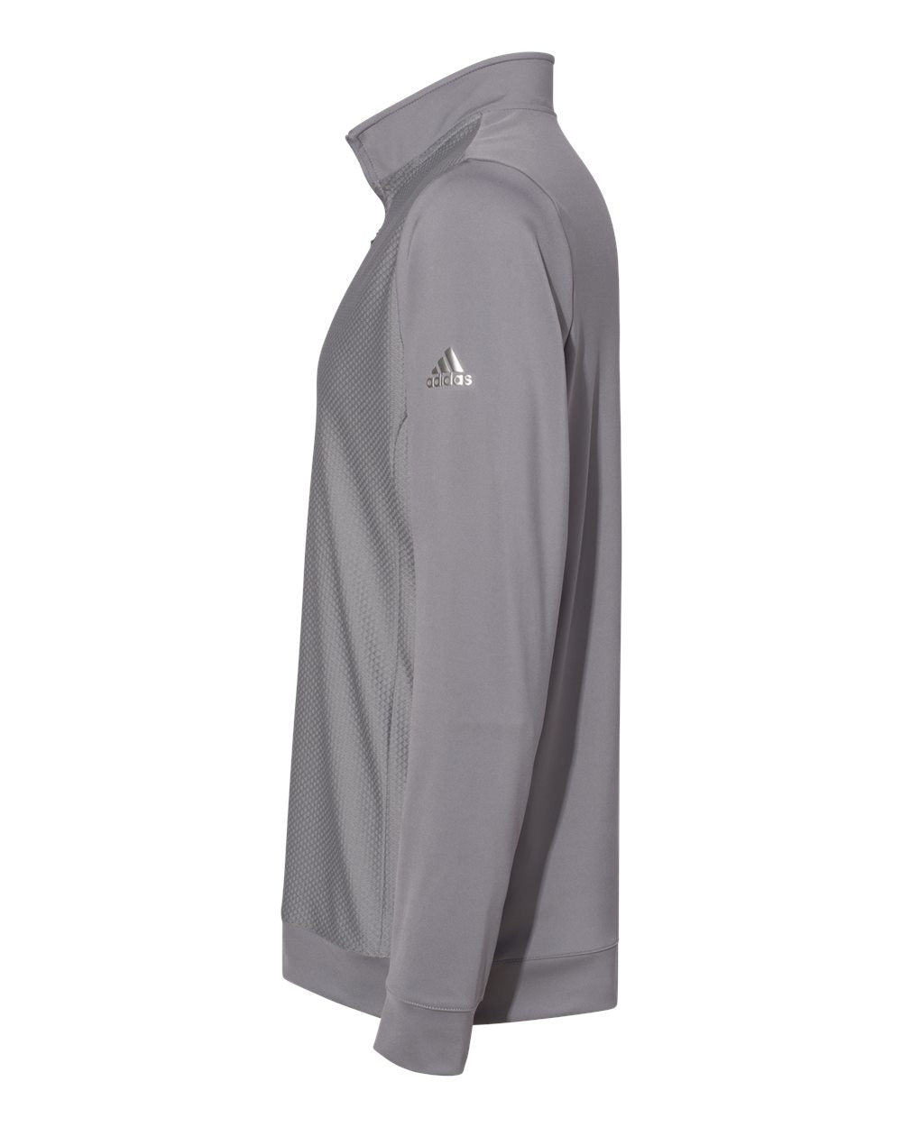 Adidas - Performance Textured Quarter-Zip Pullover - A295