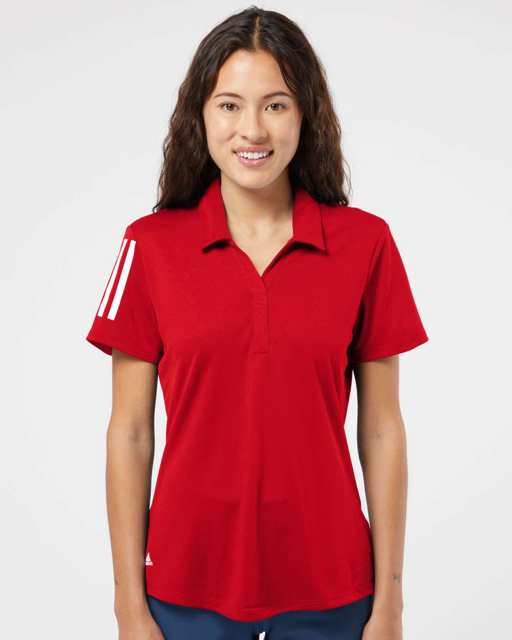 Adidas - Women's Floating 3-Stripes Polo - A481