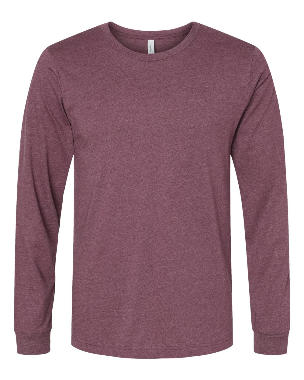 BELLA + CANVAS - Unisex Heather CVC Long Sleeve Tee - 3501CVC