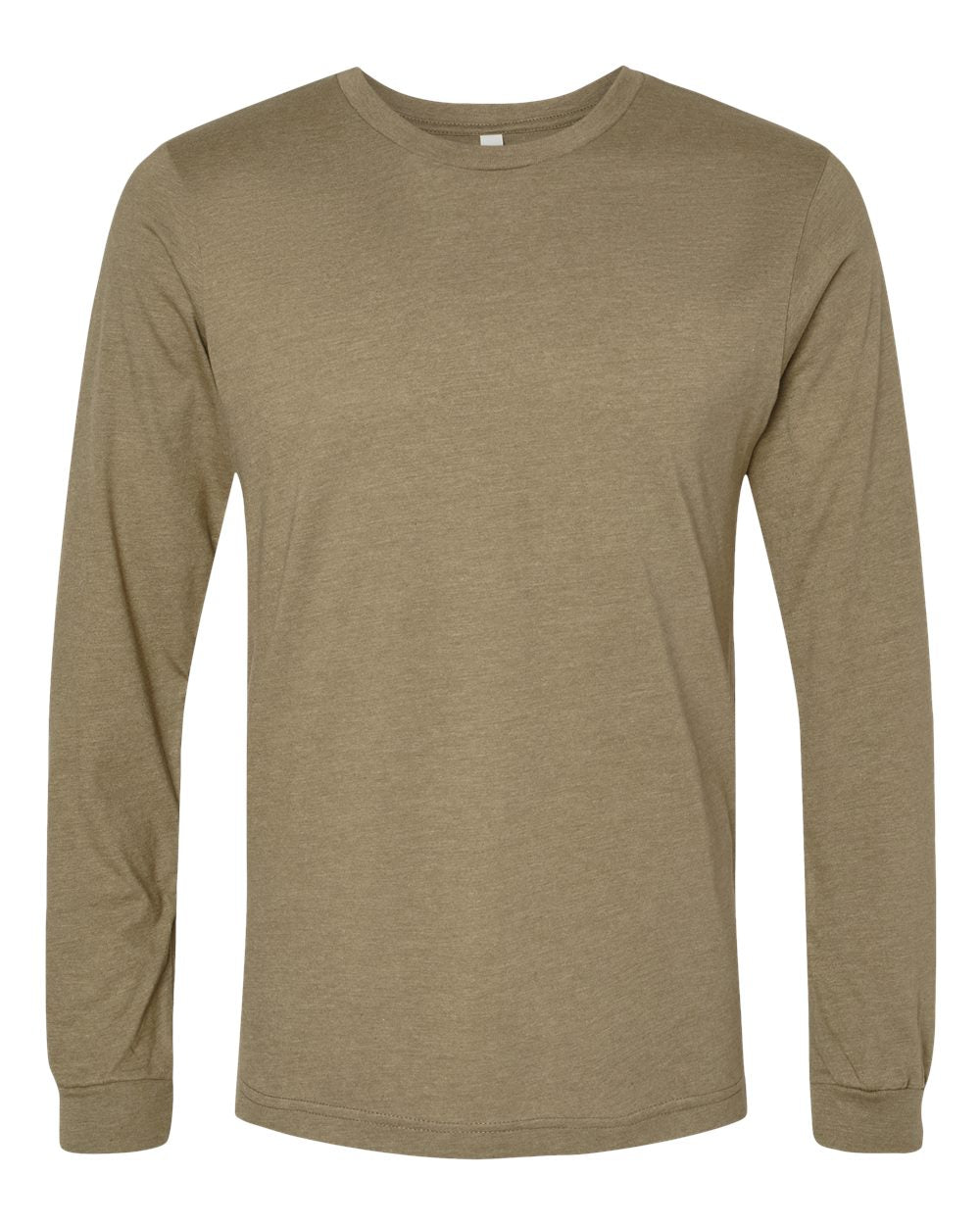 BELLA + CANVAS - Unisex Heather CVC Long Sleeve Tee - 3501CVC