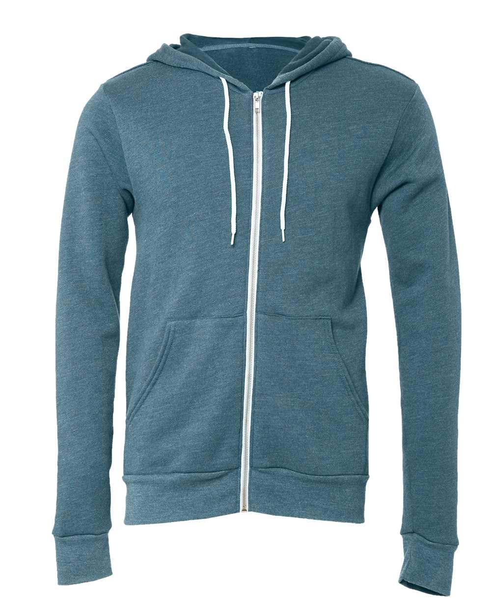 BELLA + CANVAS - Unisex Sponge Fleece Full-Zip Hoodie - 3739