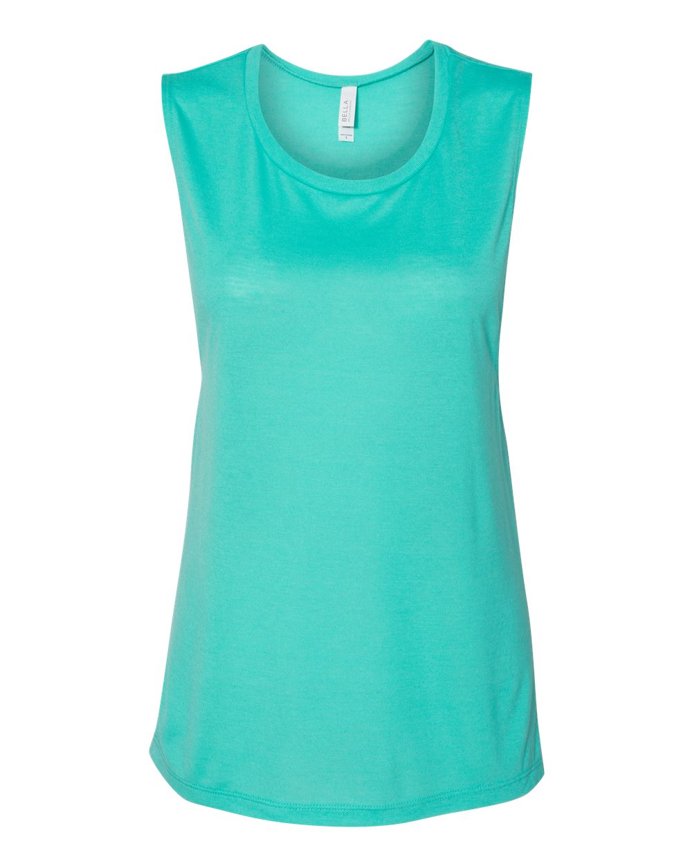 BELLA + CANVAS - Women's Flowy Scoop Muscle Tank - 8803