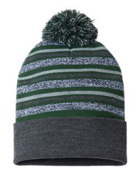 CAP AMERICA - USA-Made Striped Beanie - RKL12
