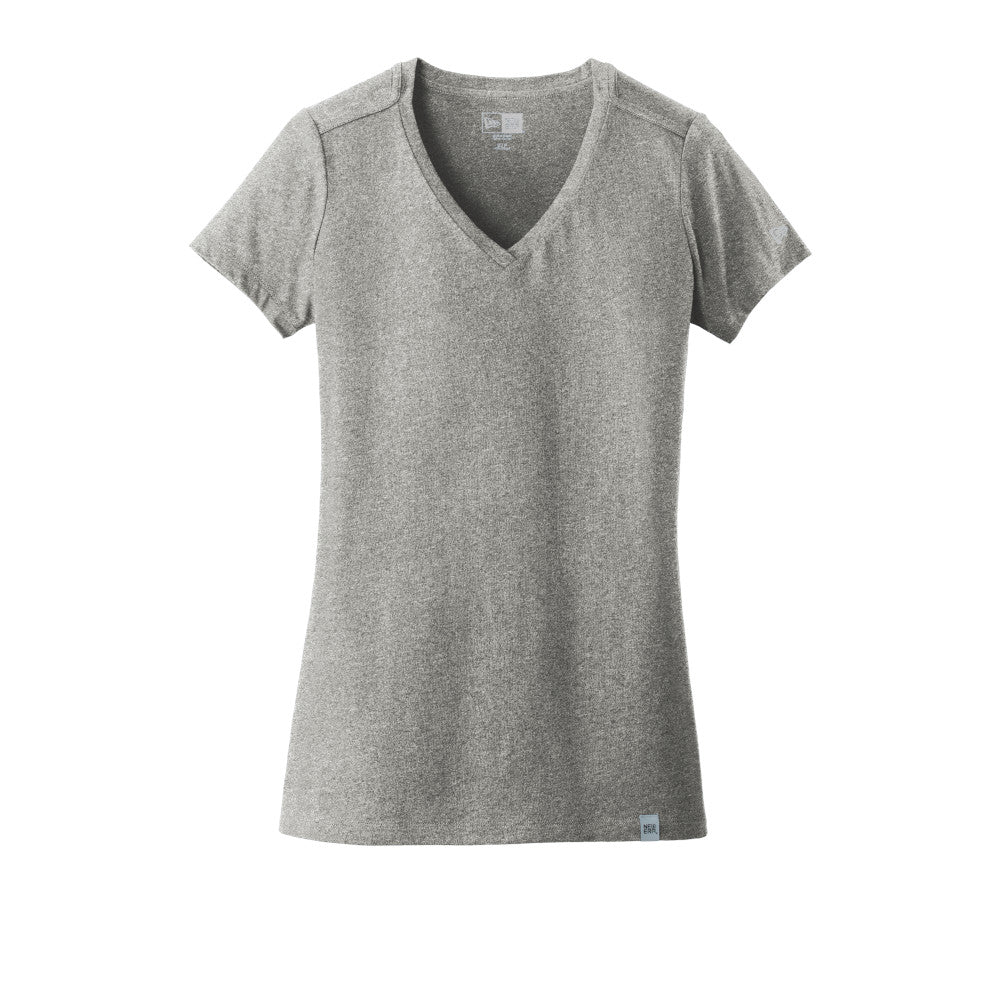 New Era® - Ladies Heritage Blend V-Neck Tee - LNEA101