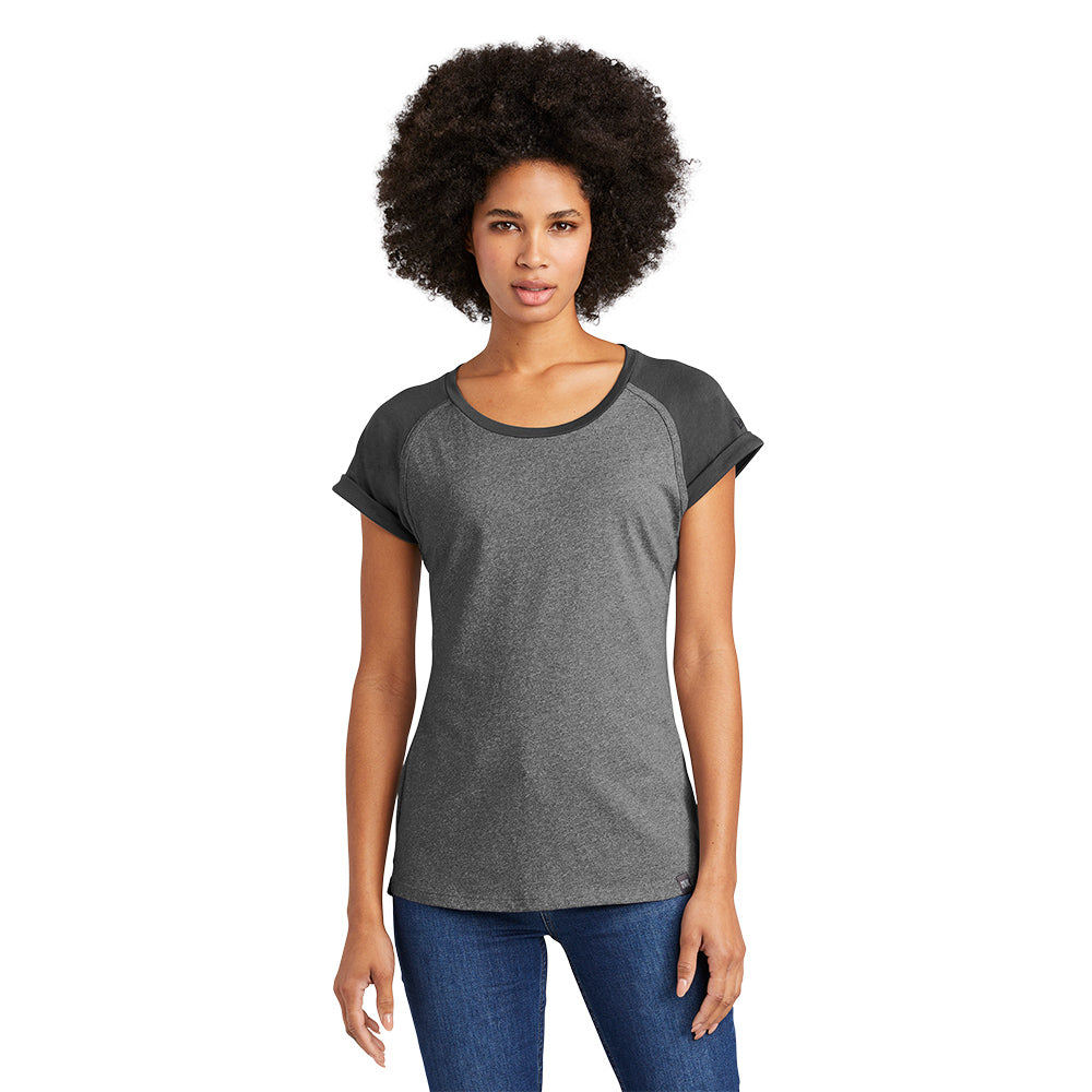 New Era® - Ladies Heritage Blend Varsity Tee - LNEA107