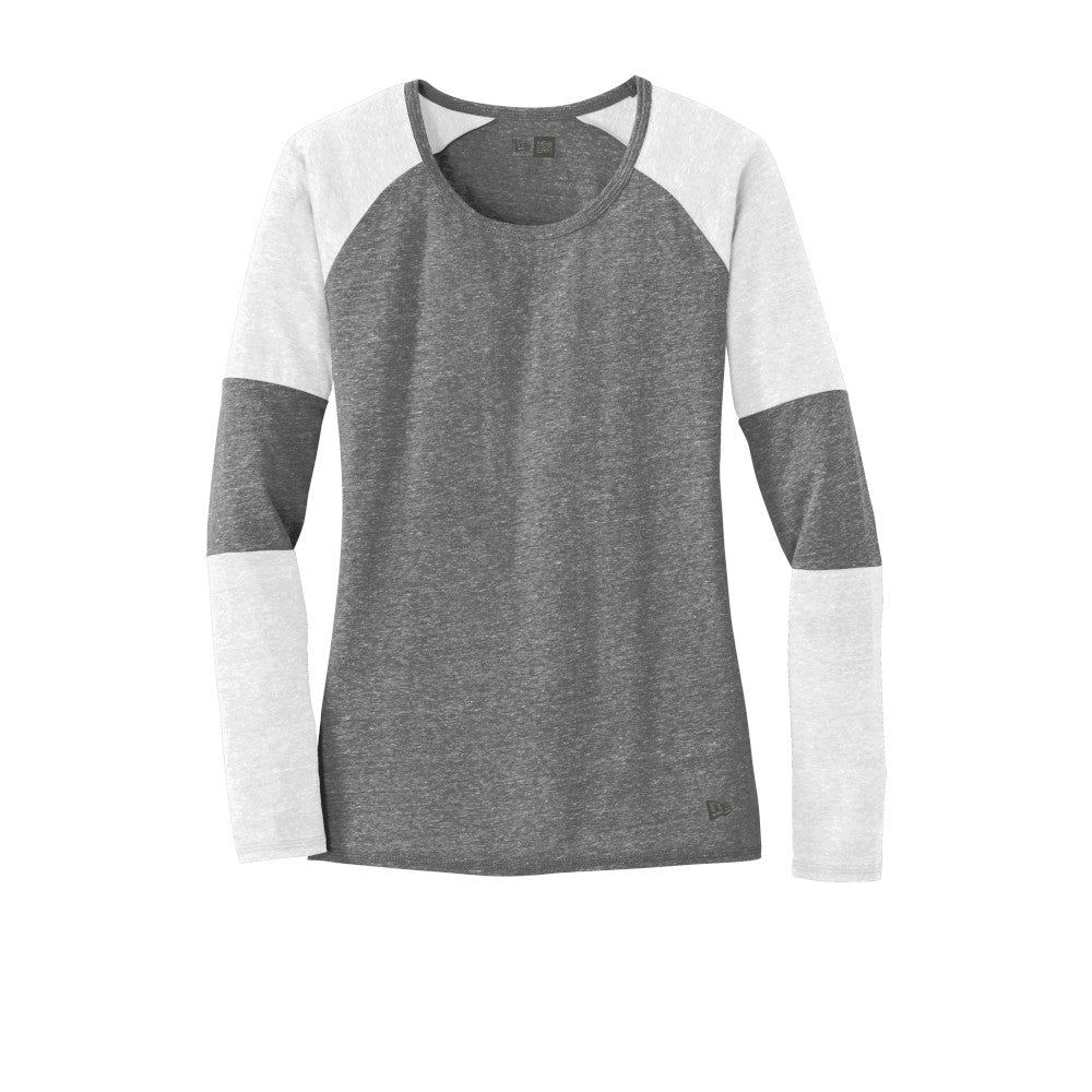 New Era® - Ladies Tri-Blend Performance Baseball Tee - LNEA132