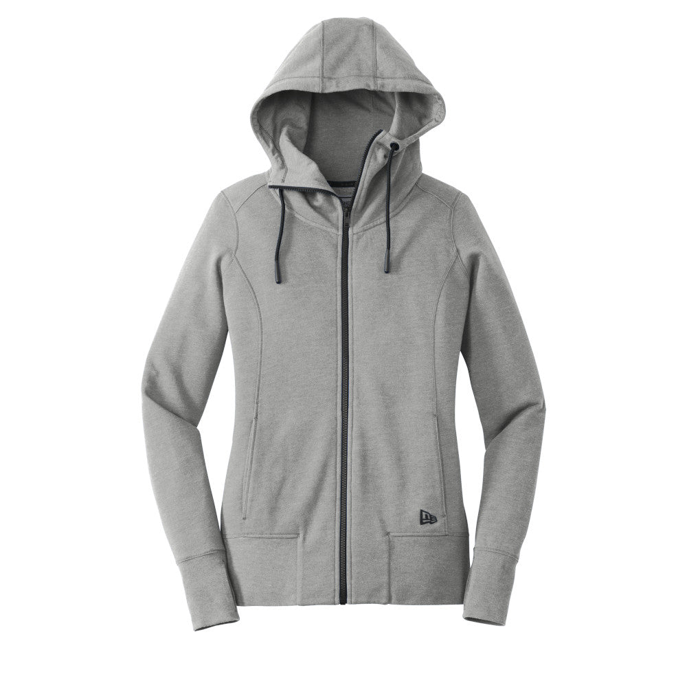 New Era® - Ladies Tri-Blend Fleece Full-Zip Hoodie - LNEA511