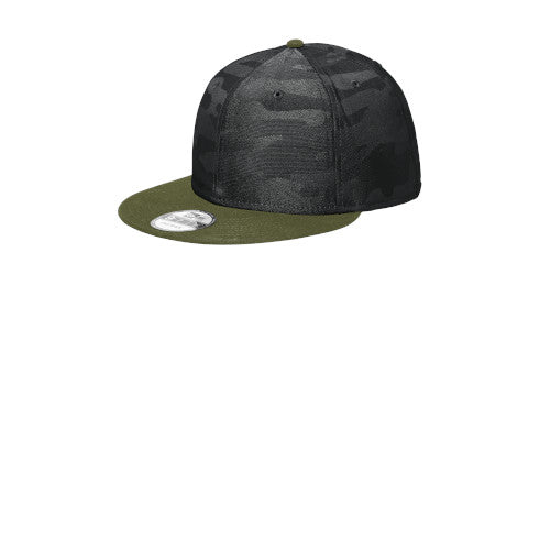 New Era® - Camo Flat Bill Snapback Cap - NE407